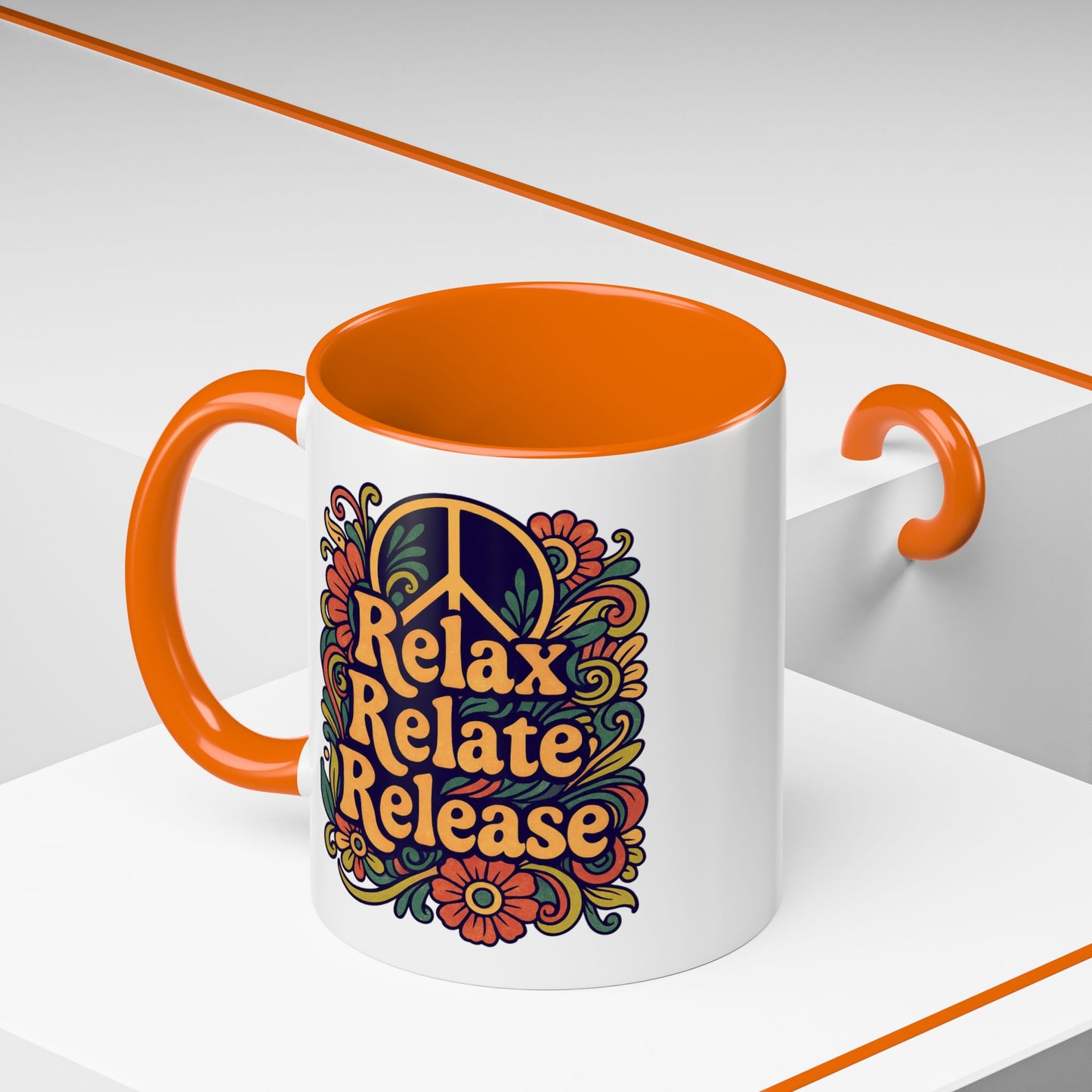 Relax Relate Release Mug