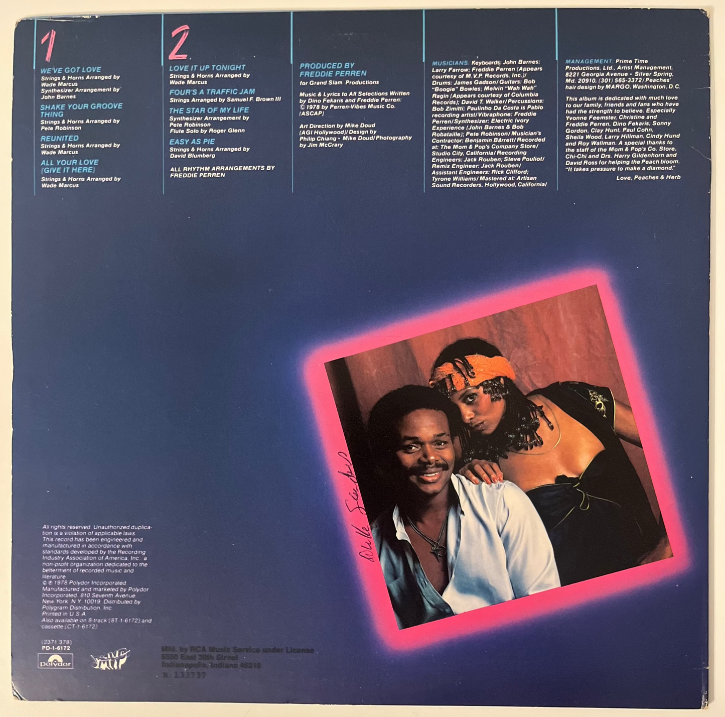 Peaches & Herb - 2 Hot