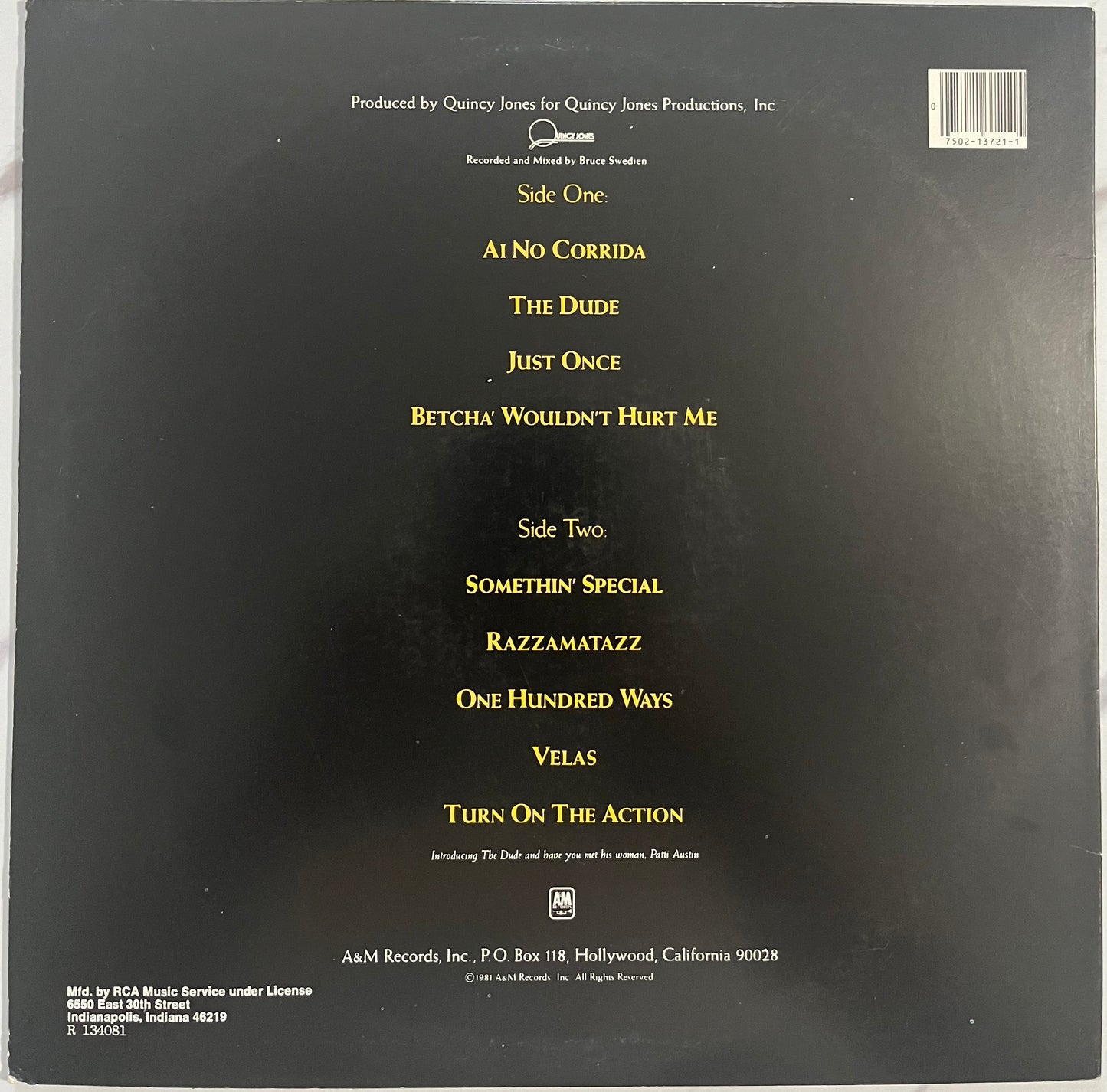 Quincy Jones - The Dude