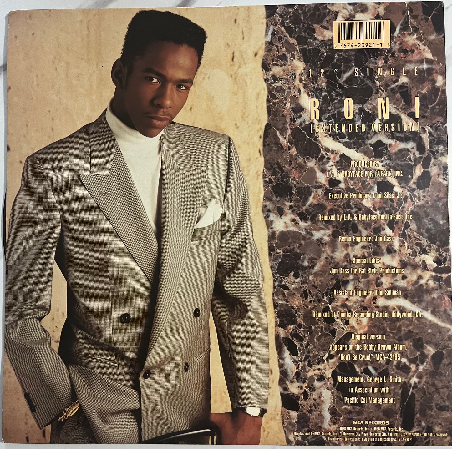 Bobby Brown - Roni (12" Single)