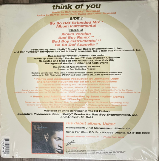 Usher - Think Of You (12" Single)