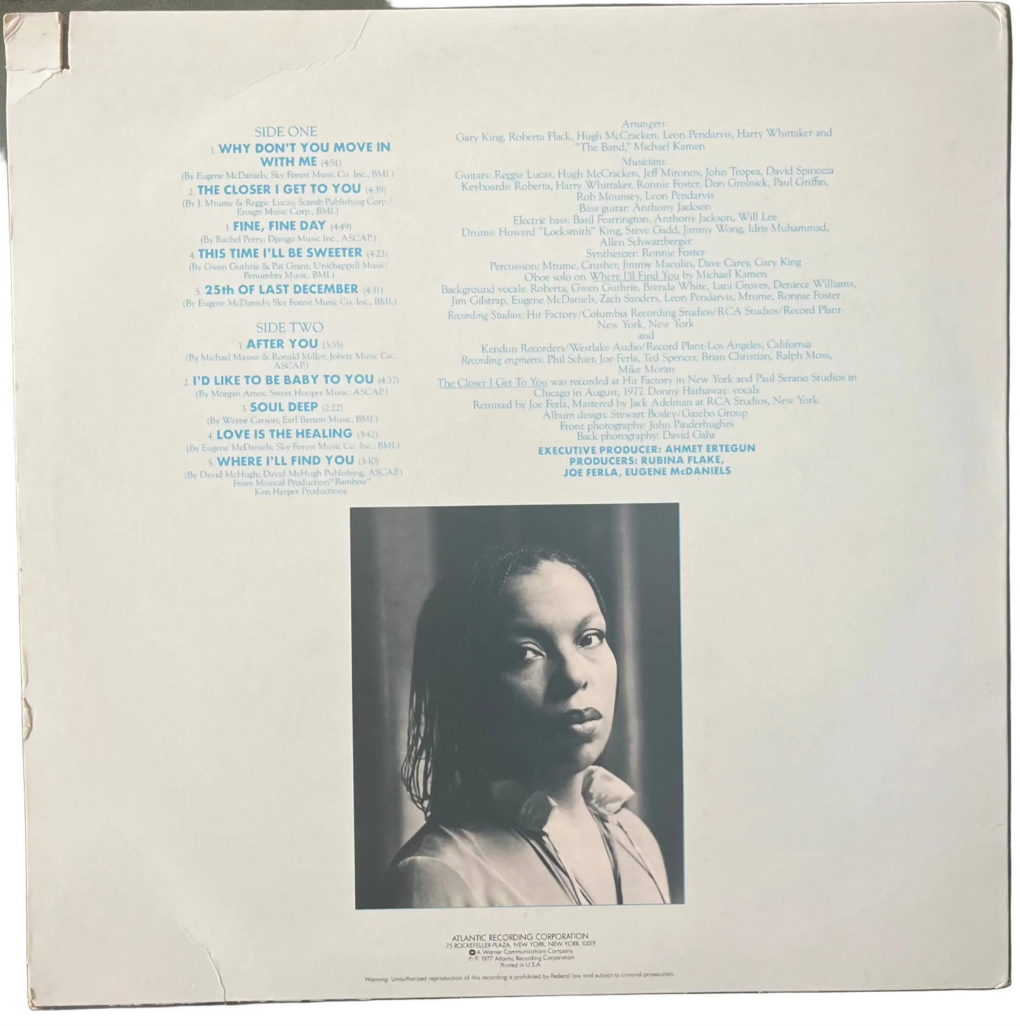 Roberta Flack - Blue Lights in the Basement