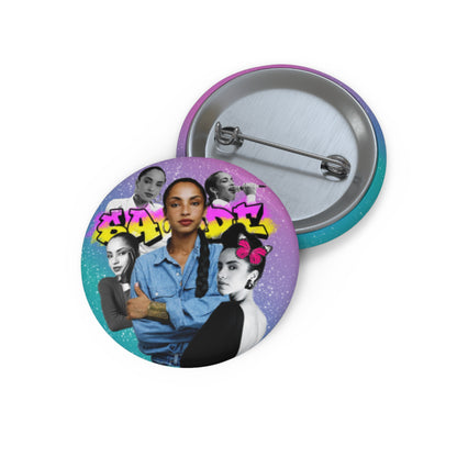 Sade Graffiti Collage Pin