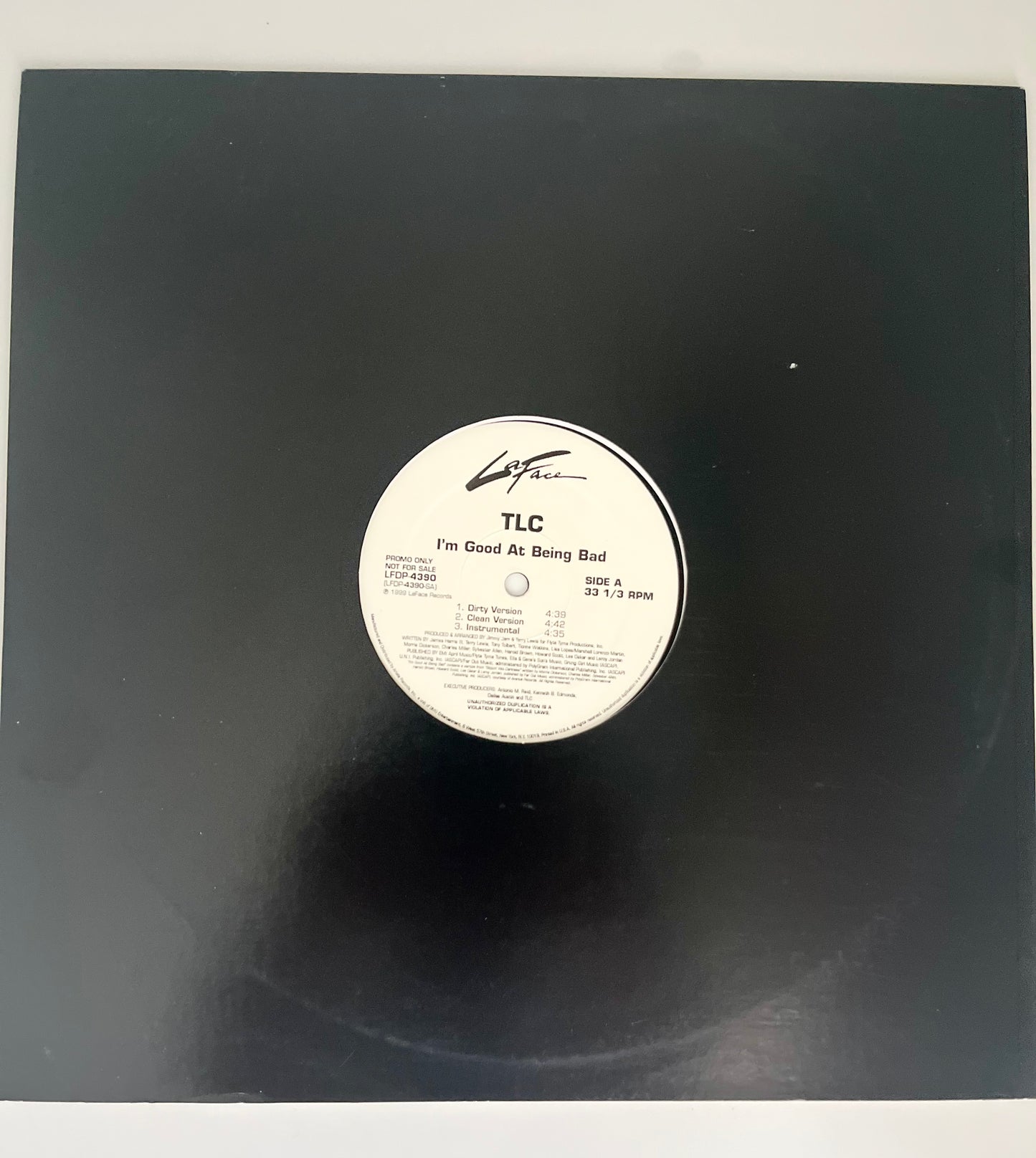 TLC - I'm Good At Being Bad (12" Single)