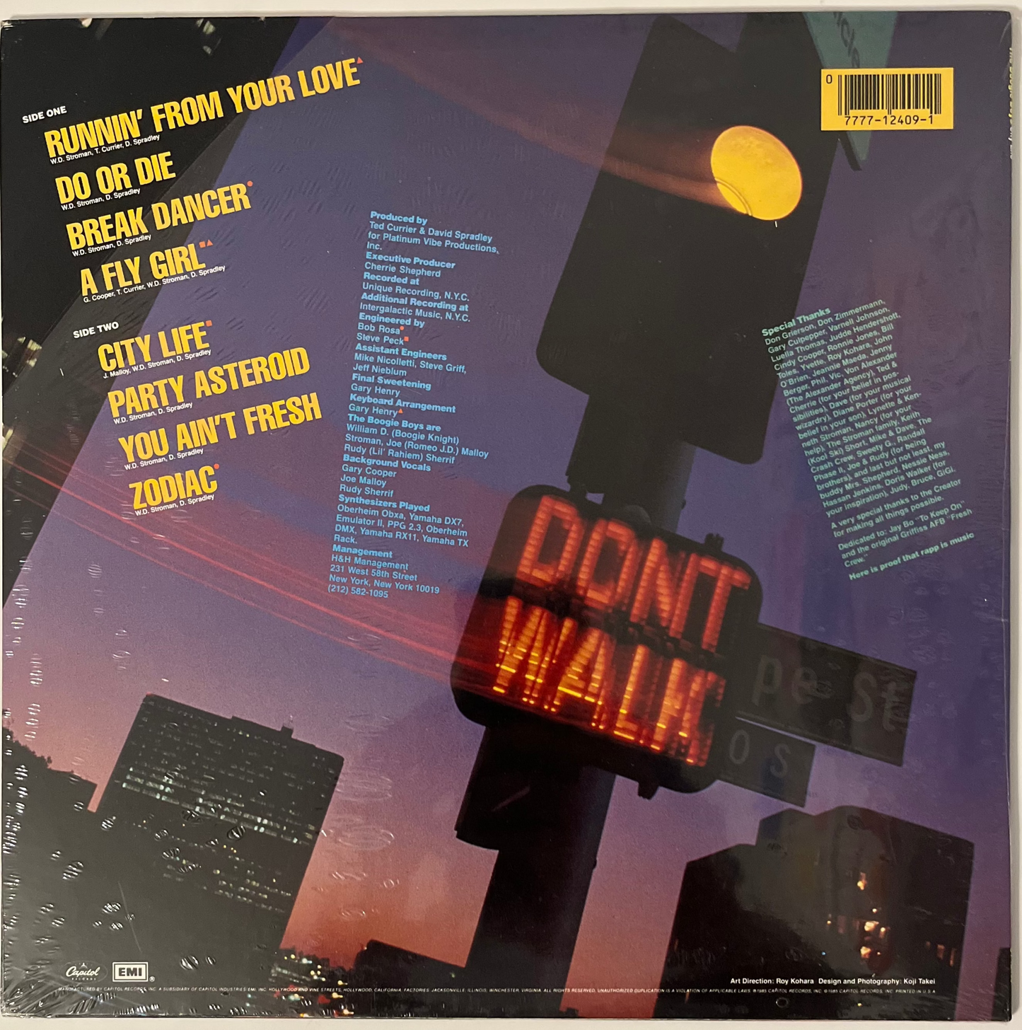 Boogie Boys - City Life (SEALED)